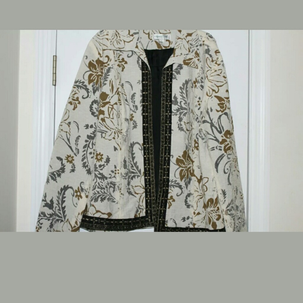 COLDWATER CREEK  Large Summer Weight Jacket Blazer